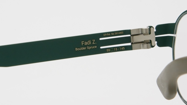 ic ! berlin  （アイシーベルリン） Fadi Z.　カラーBoulder Spruce-Warm Grey I-134T 品番画像